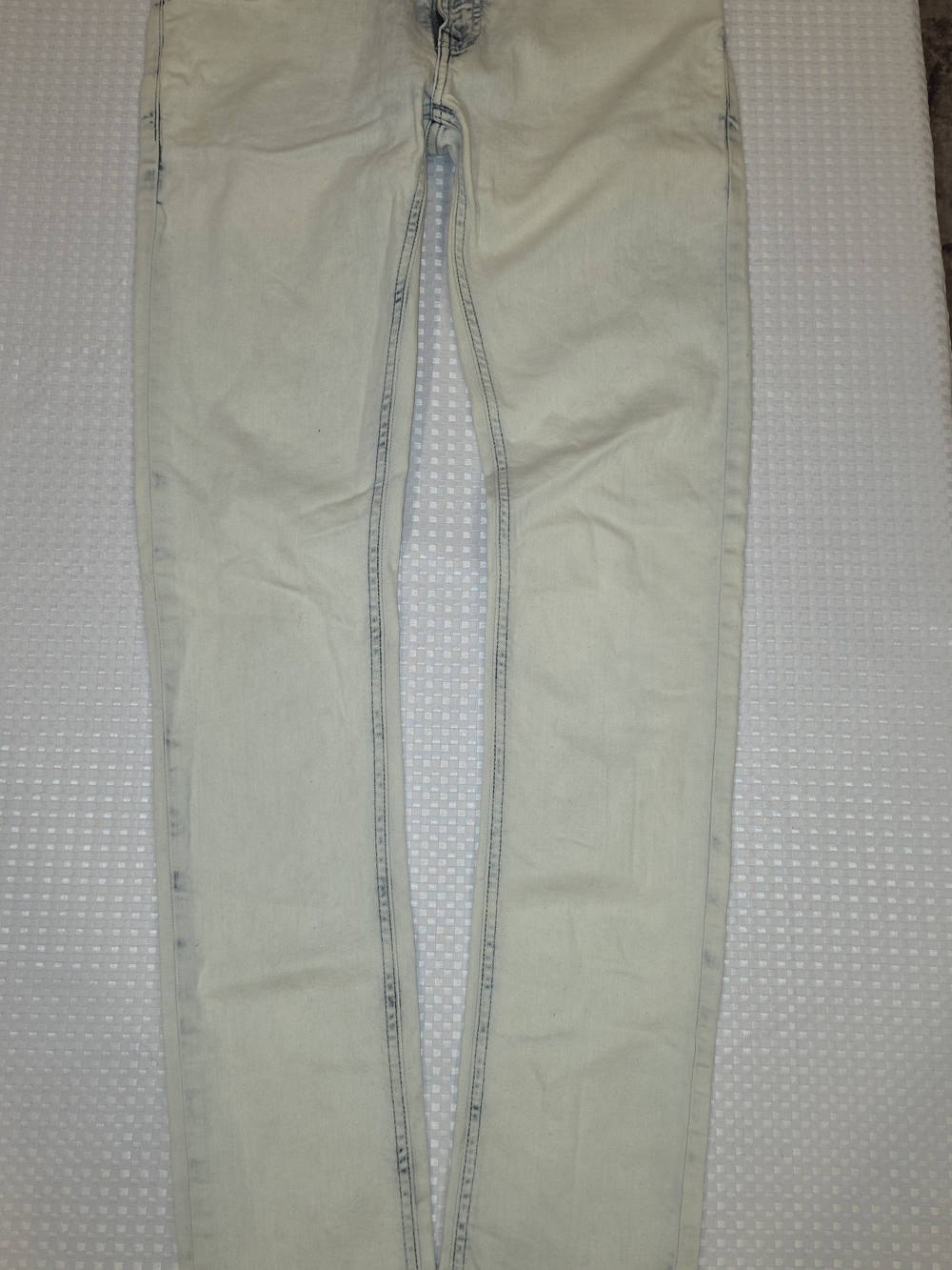 Nudie Jeans Co. Tight Long John Arctic Sea Light Bleach Wash Stretch Jeans 30x34